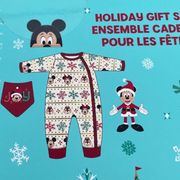 Disney Store Mickey Mouse and Friends Baby Holiday Gift Set 3-6M - Picture 13 of 13